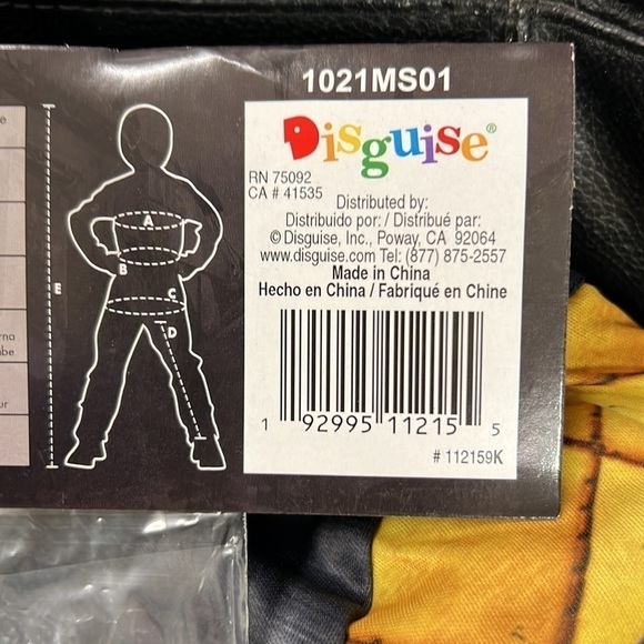 APEX Legends Mirage Child Halloween Costume Jumpsuit Goggles M (7-8) - Picture 10 of 10